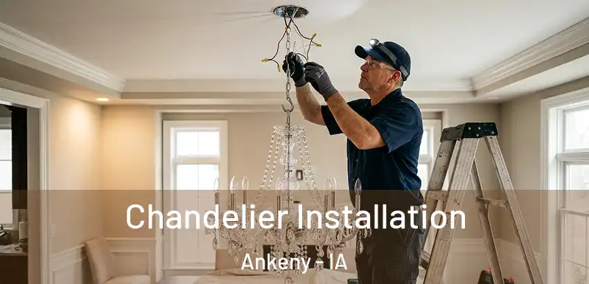 Chandelier Installation Ankeny - IA