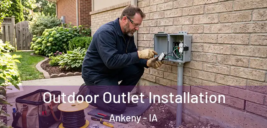 Outdoor Outlet Installation Ankeny - IA